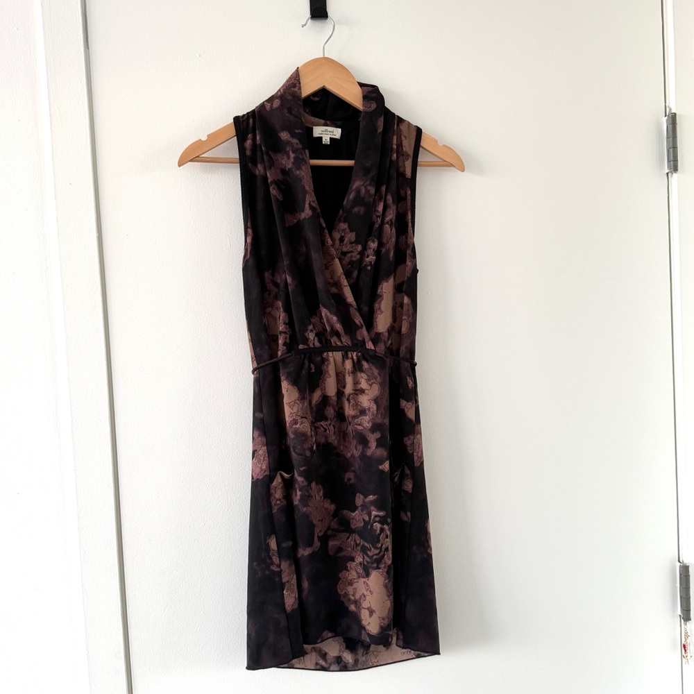 Aritzia Wilfred Sabine Floral Wrap Dress